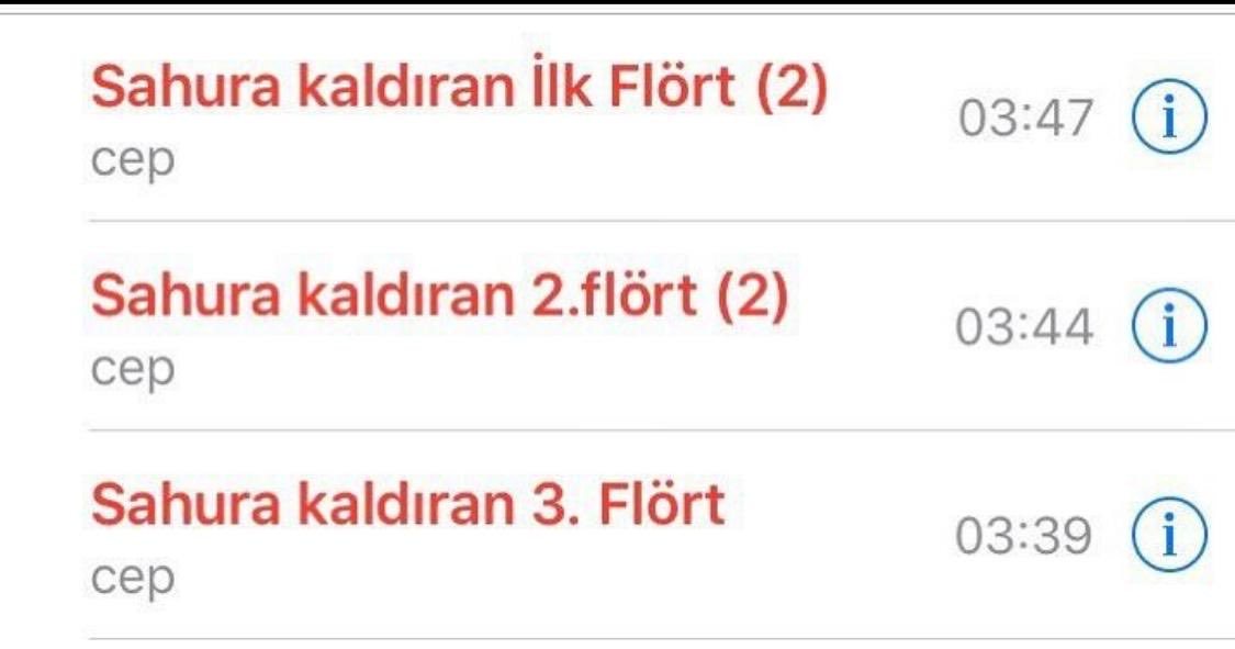 Sahura kaldıran ilk Flört...