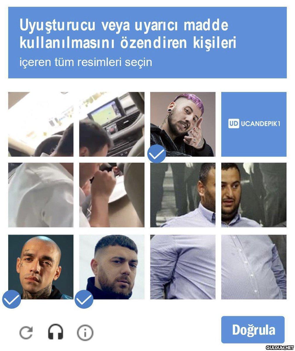 Uyuştu rucu veya uyarıcı...