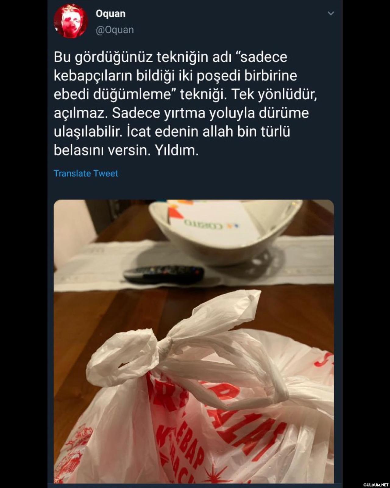 rivayete göre bu düğümler...