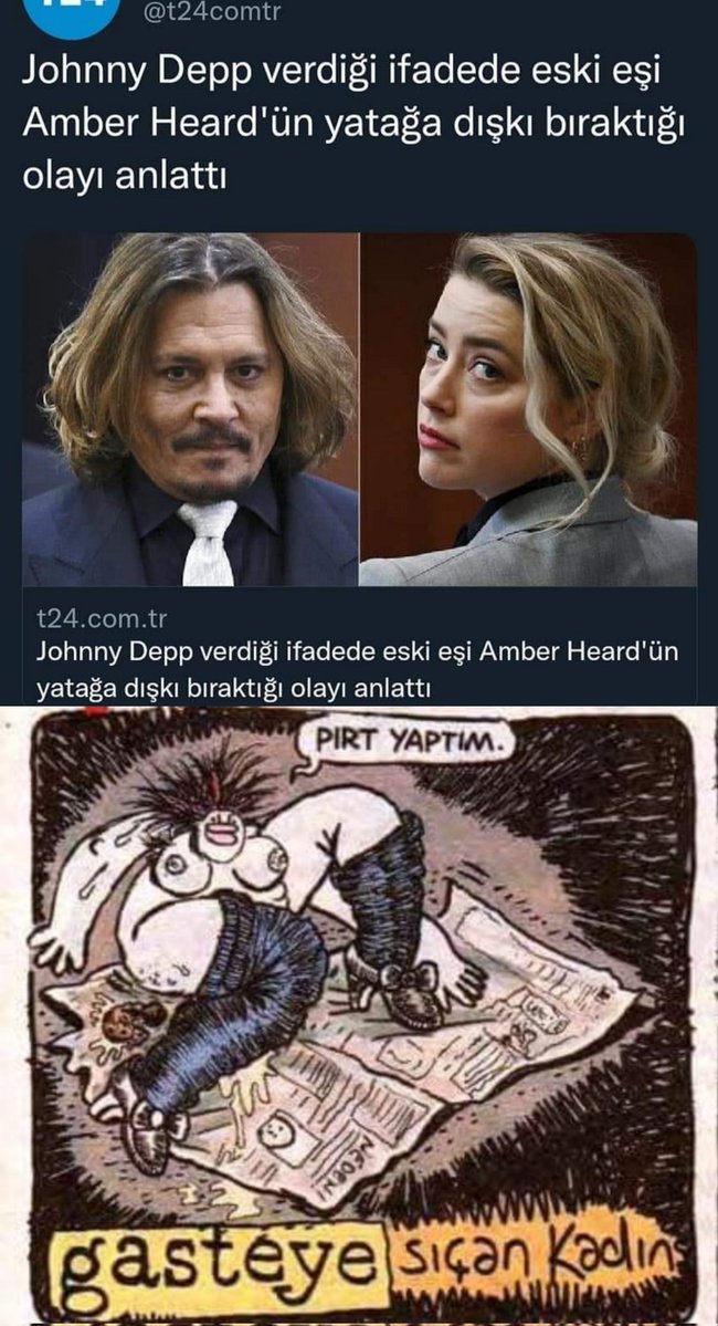 Pırt yapmıştır....