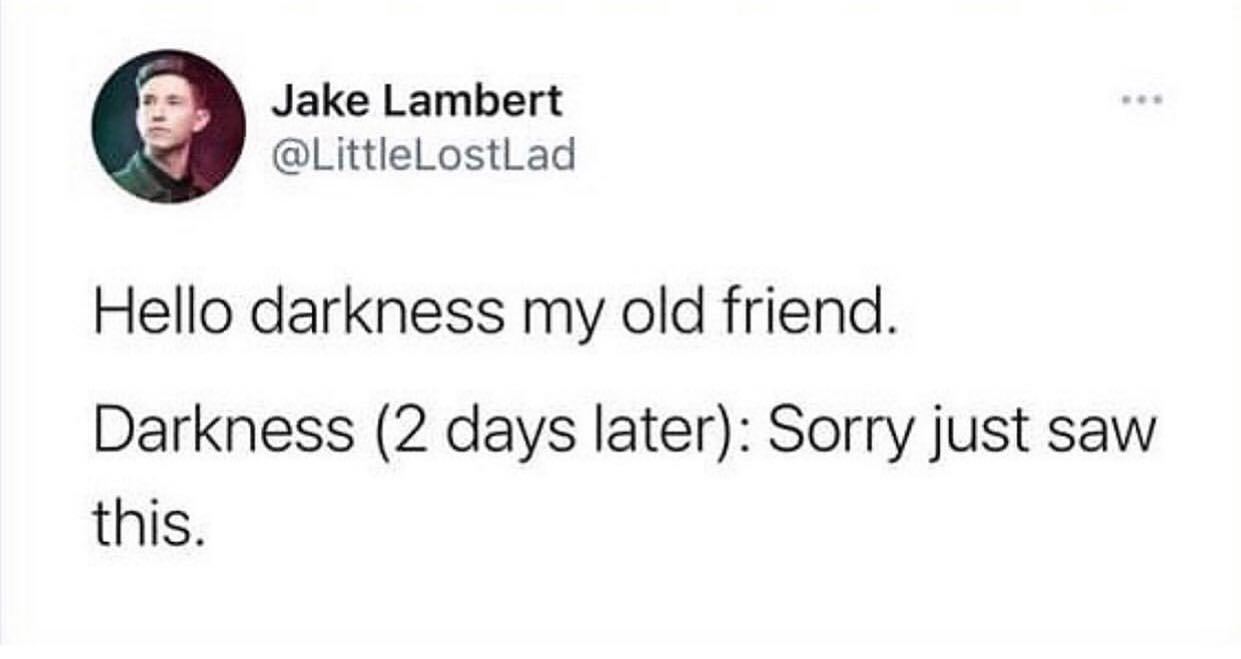 @someones.therapist 🙃  Kaynak