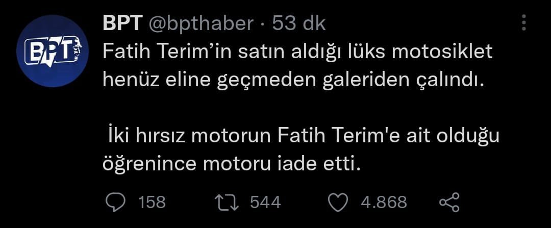 Fatih Terim büyüklüğü diye...