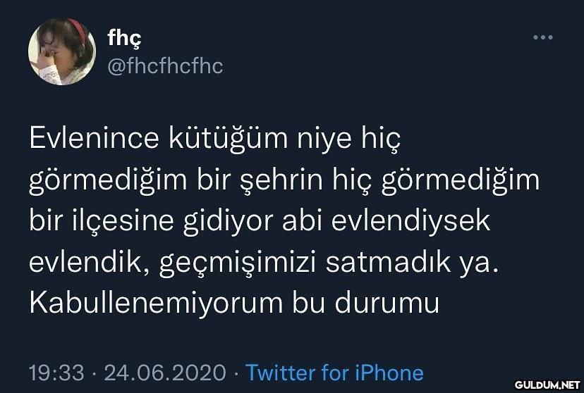 fhç @fhcfhcfhc Evlenince...