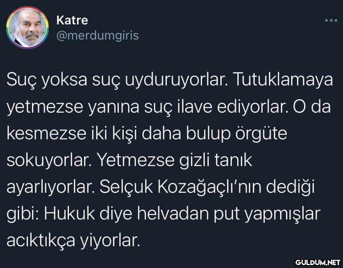 Katre @merdumgiris Suç...