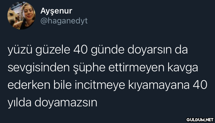Ayşenur @haganedyt yüzü...