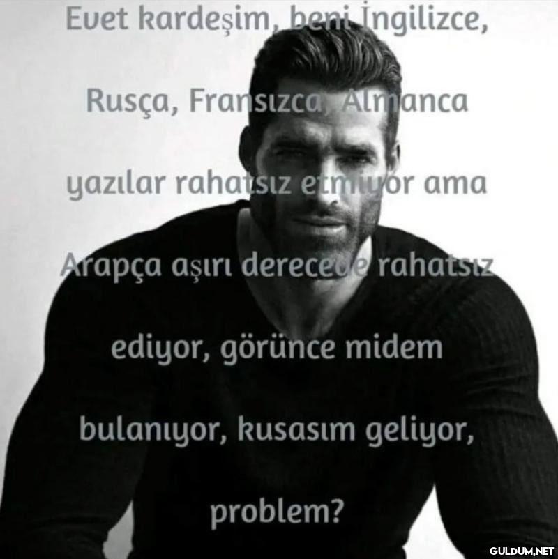 Euet kardeşim, beni...