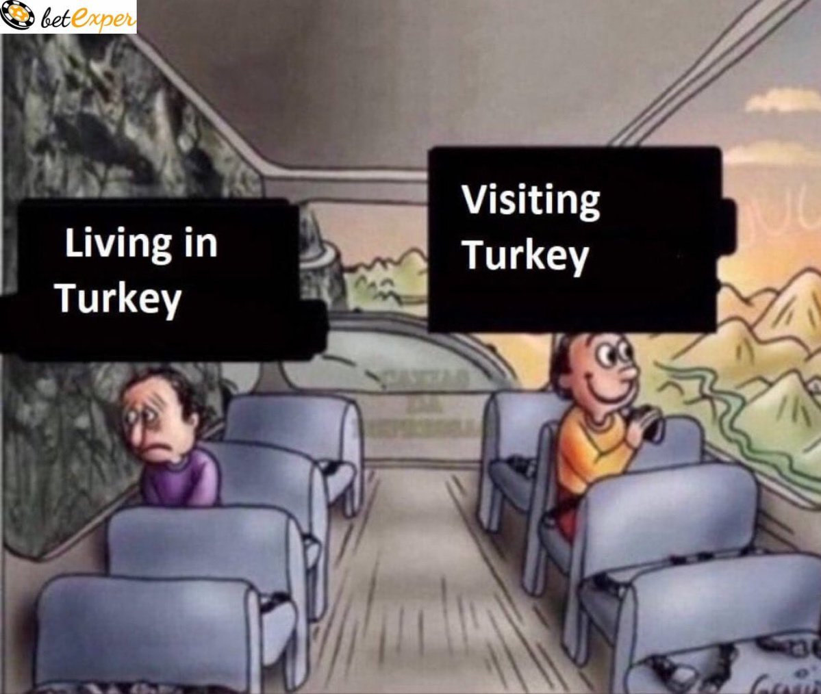bet exper Living in Turkey...