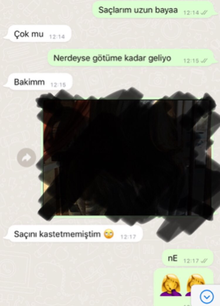 Saçlarım uzun bayaa 12:14...