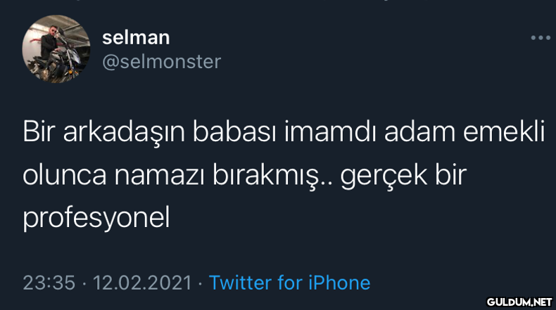 selman @selmonster Bir...