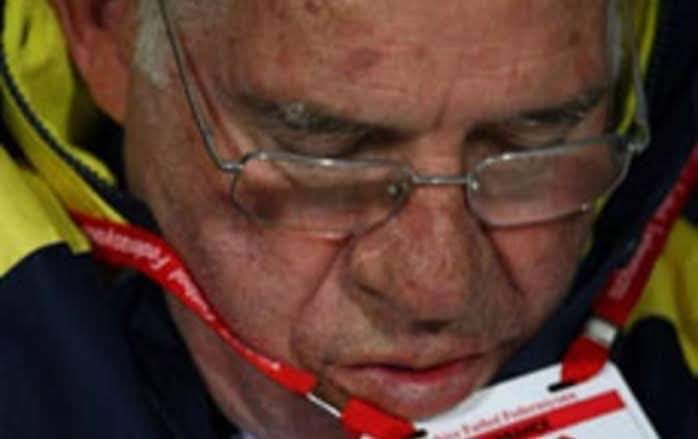 Luis Aragones uyurken...
