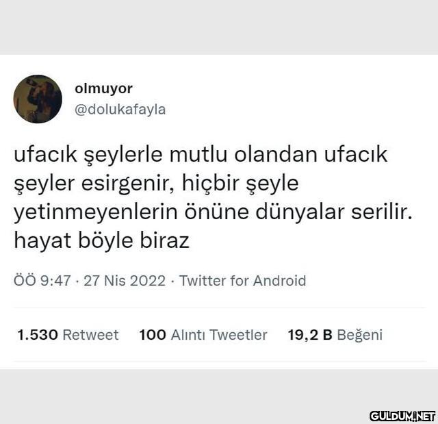 olmuyor @dolukafayla...