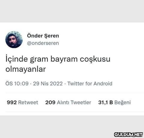 Nerde o eski bayramlar  ...