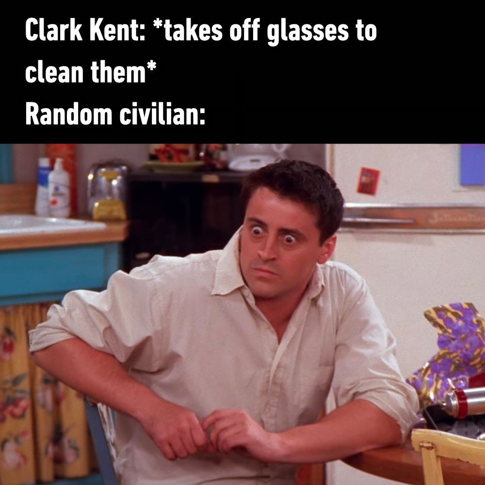 Holy sh- - #clarkkent...
