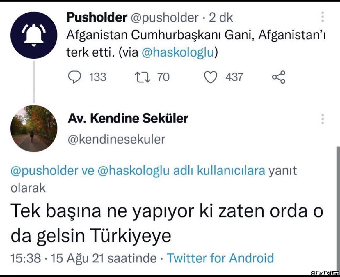 Çekinme sen de gel reis  ...