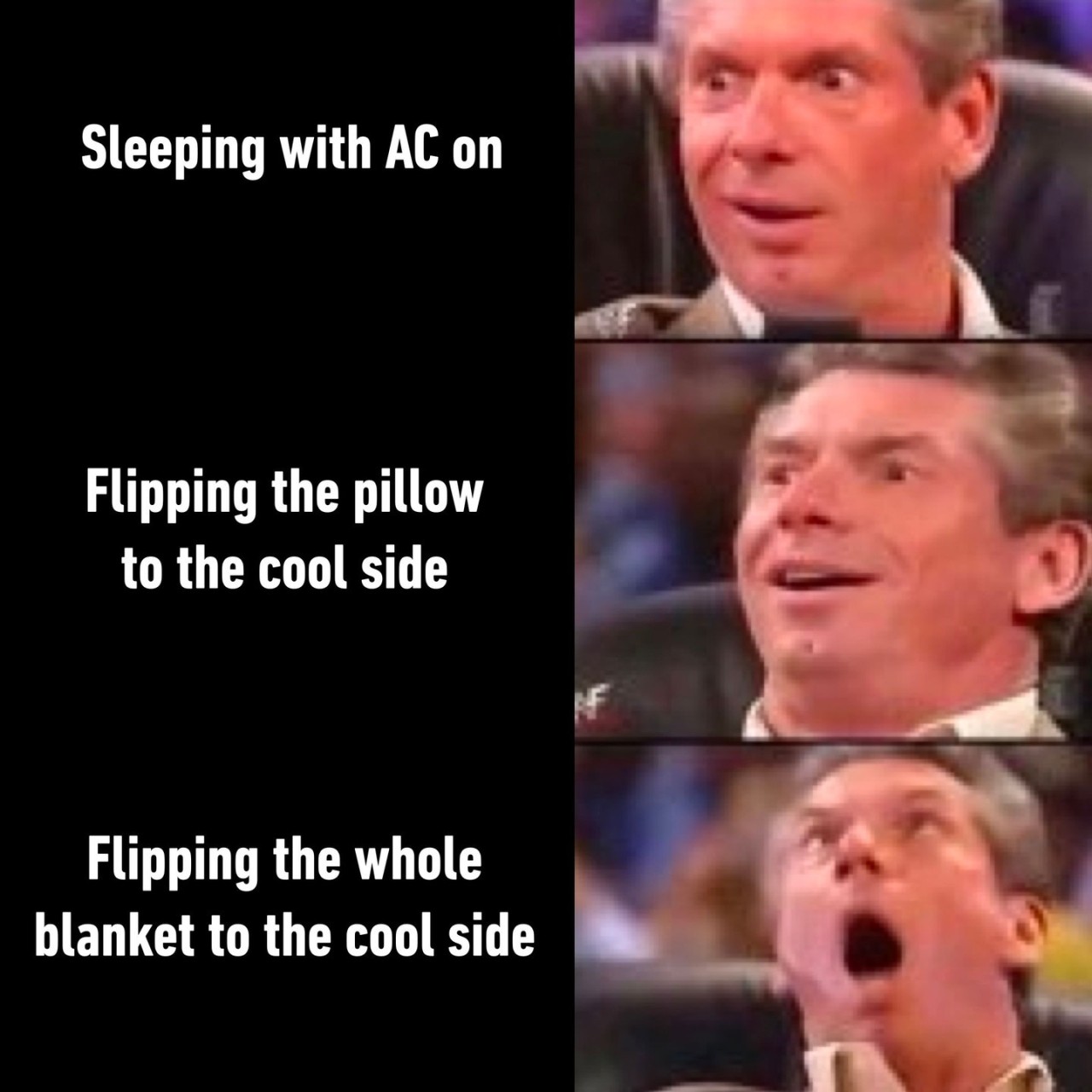 *sticks one foot out of...