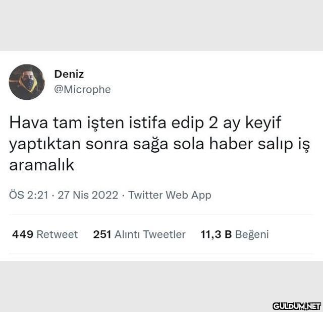 Deniz @Microphe Hava tam...