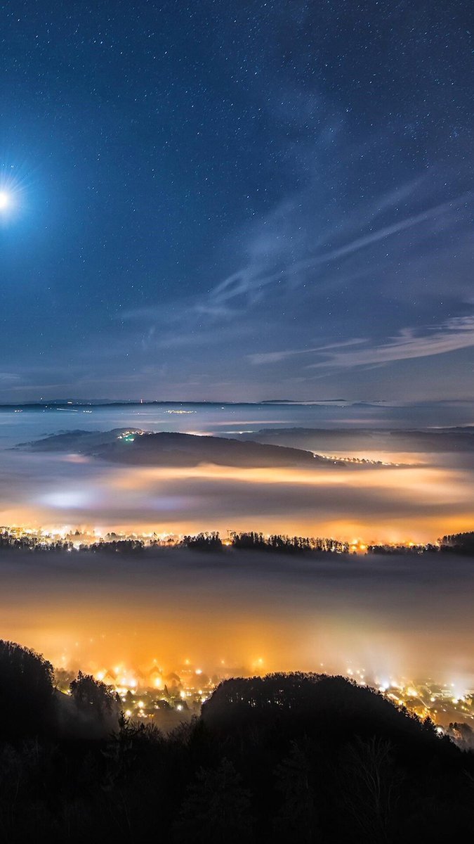 🌕Ay ışığı altında İsviçre...