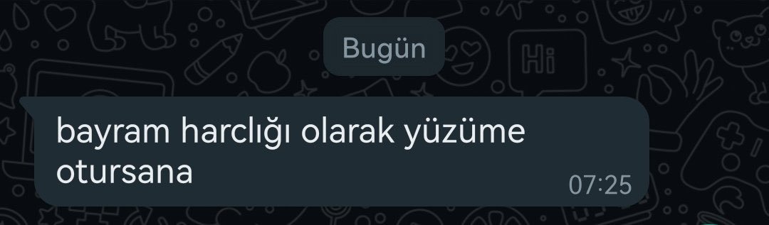 iyi bayramlar...