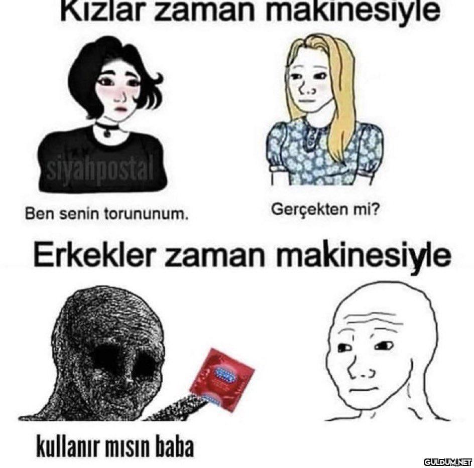 Kızlar zaman makinesiyle...