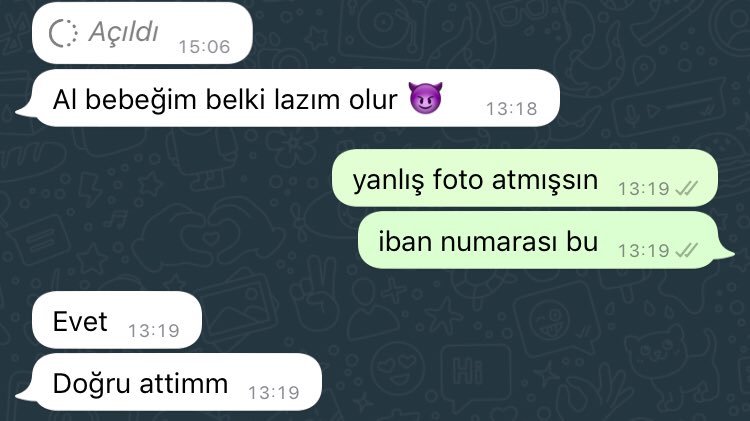 doğru atmış...