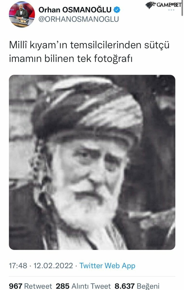 Lalayı dinlemediyse demek...