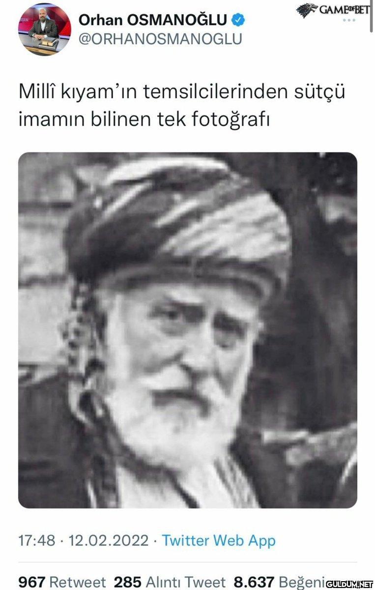 Lalayı dinlemediyse demek...