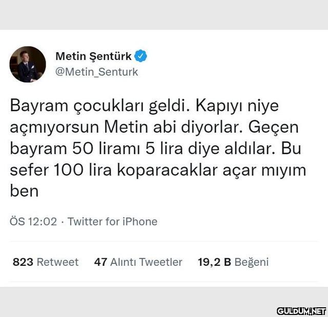 Metin Şentürk...