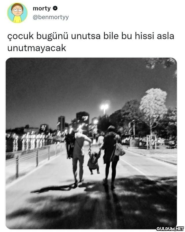 morty O @benmortyy çocuk...