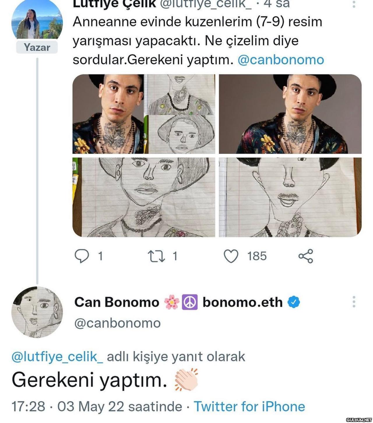 Can Bonomo gerekeni yapmış...