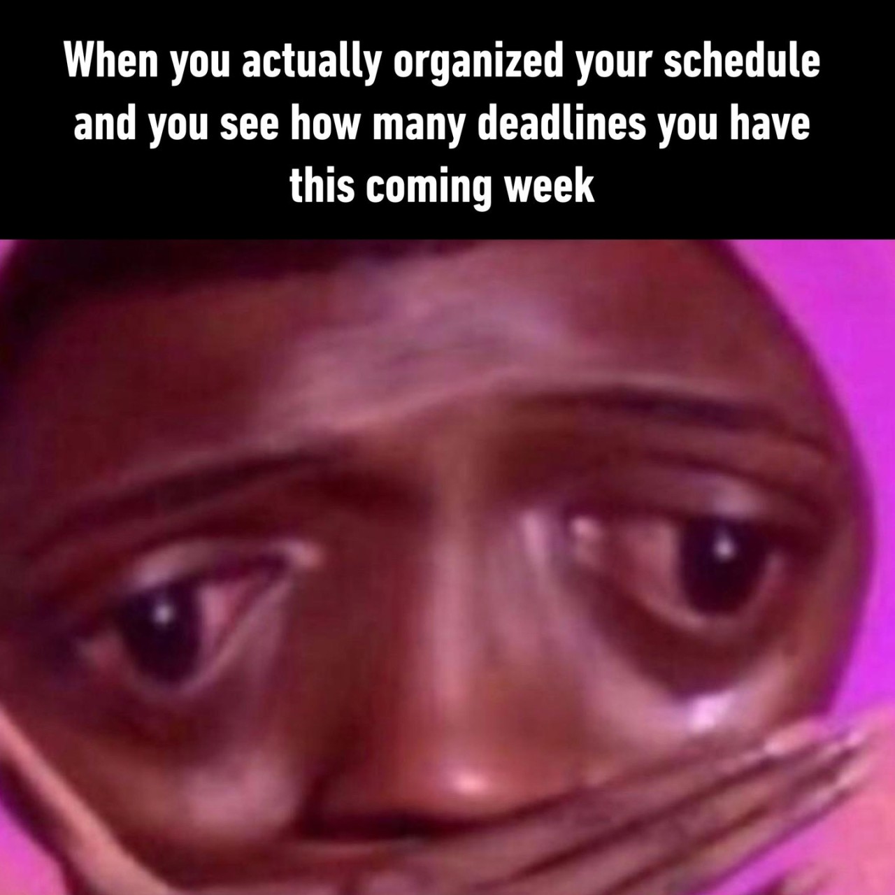 Shouldn't have...