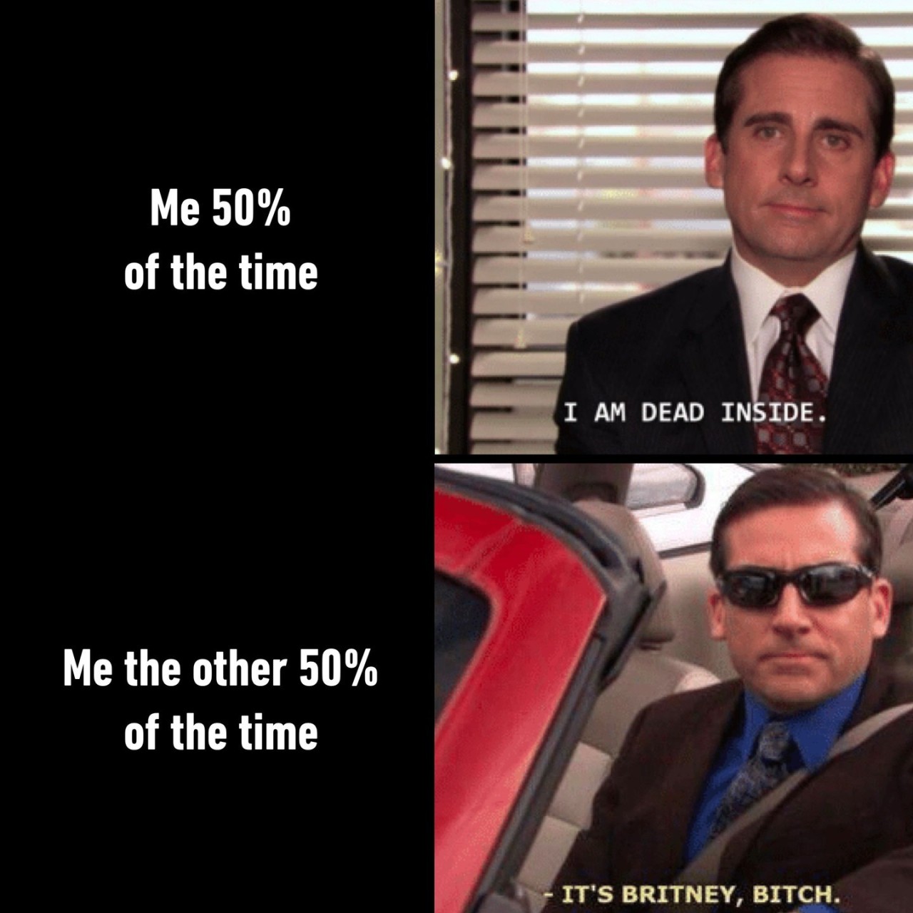 There is no in between -...
