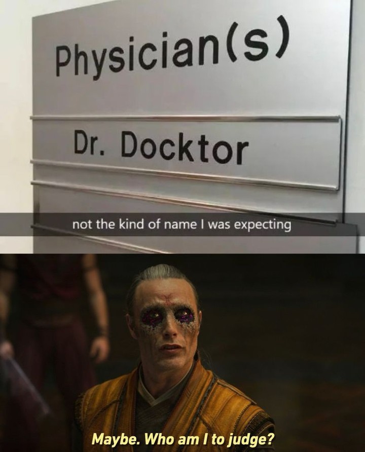It's strange -...