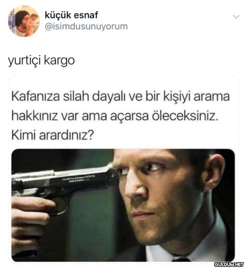 küçük esnaf...