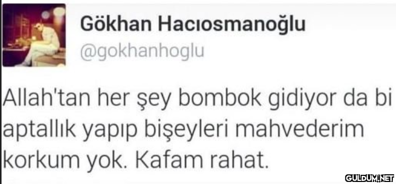 Gökhan Hacıosmanoğlu...