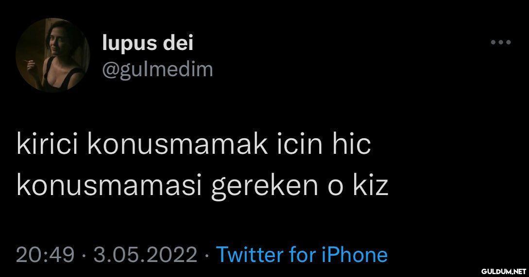 kirici olmak istemiyorum...