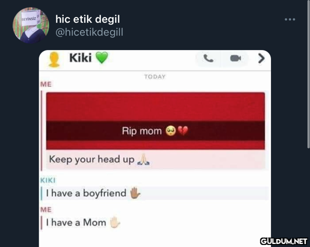 hic etik degil eviNsiz...