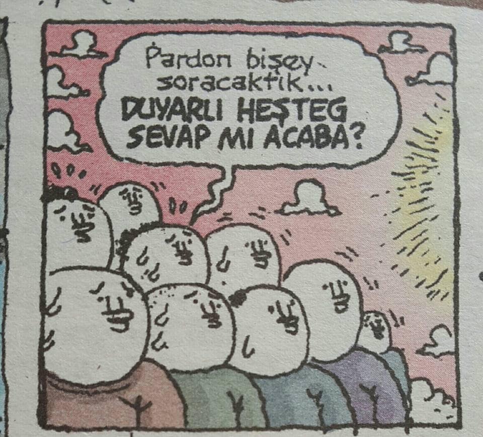 Az sevap kazanayım ...