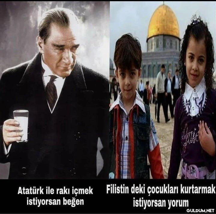 Atatürk ile rakı içmek...