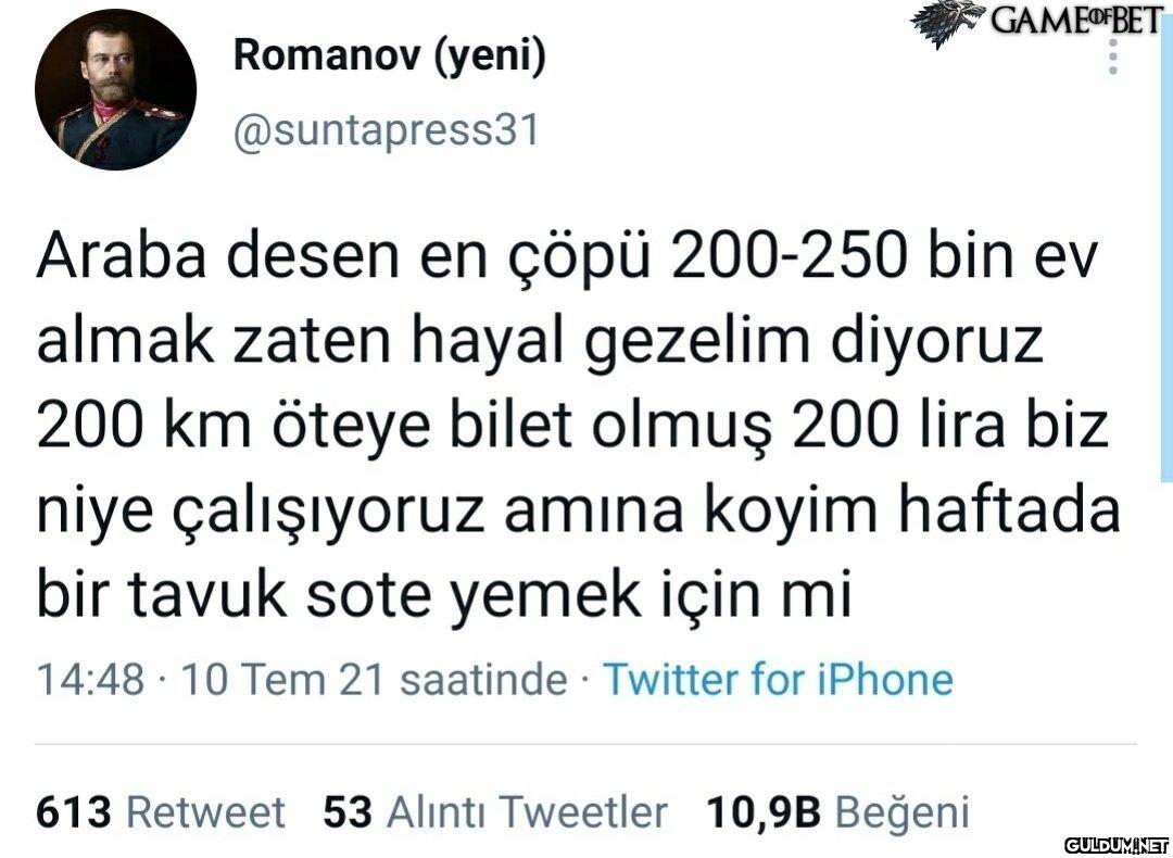 Her gün bu gerçekle...