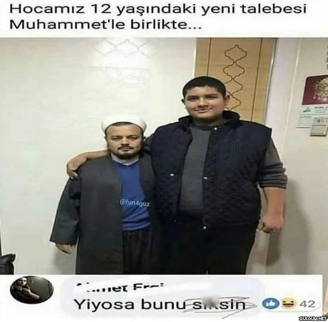 Hocamız 12 yaşındaki yeni...
