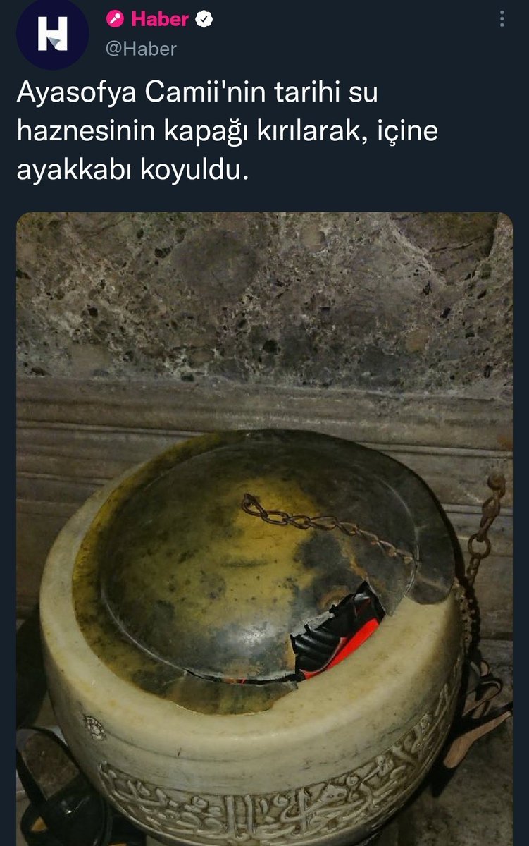 yenmediğinden emin miyiz...
