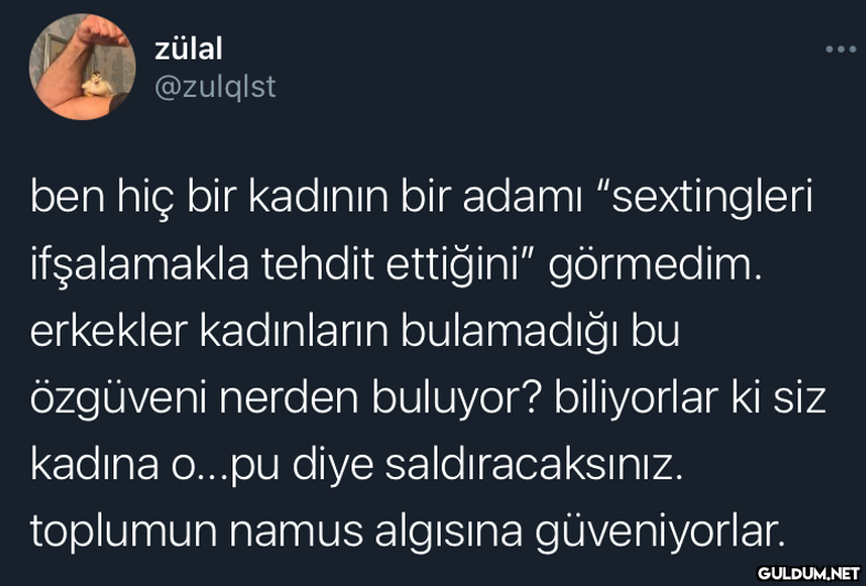 zülal @zulqlst ben hiç bir...
