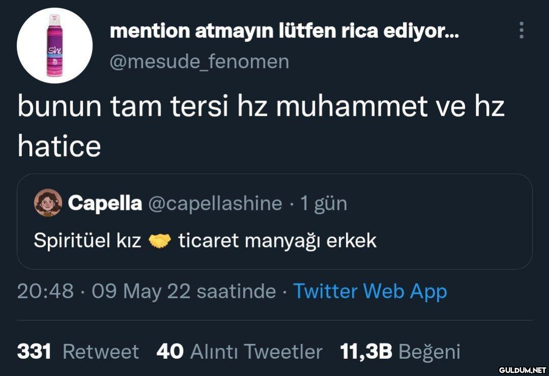 mention atmayın lütfen...