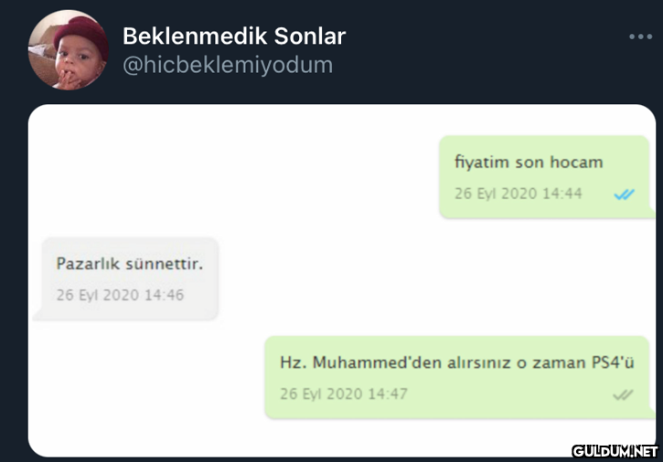 Beklenmedik Sonlar...
