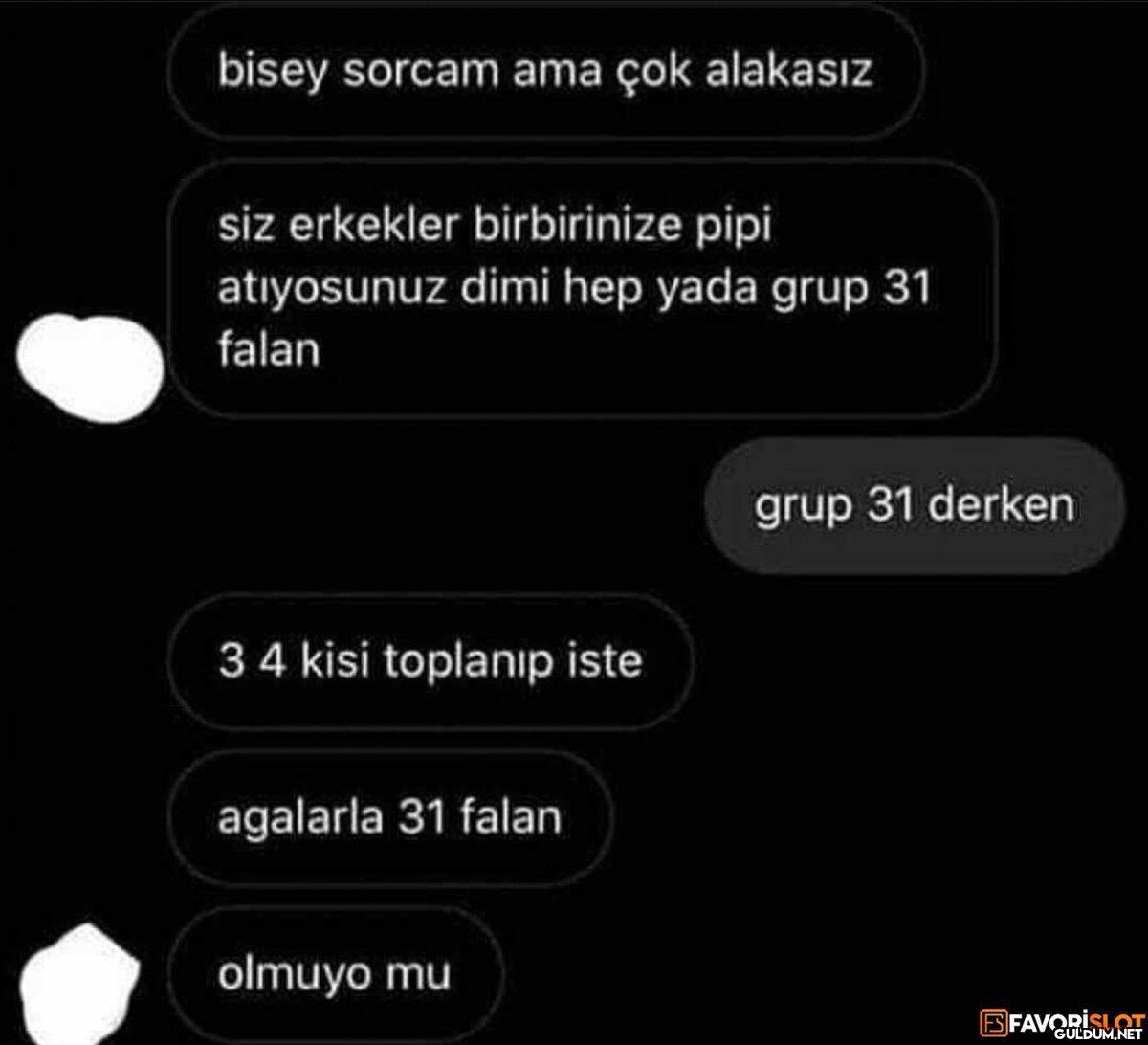 bisey sorcam ama çok...