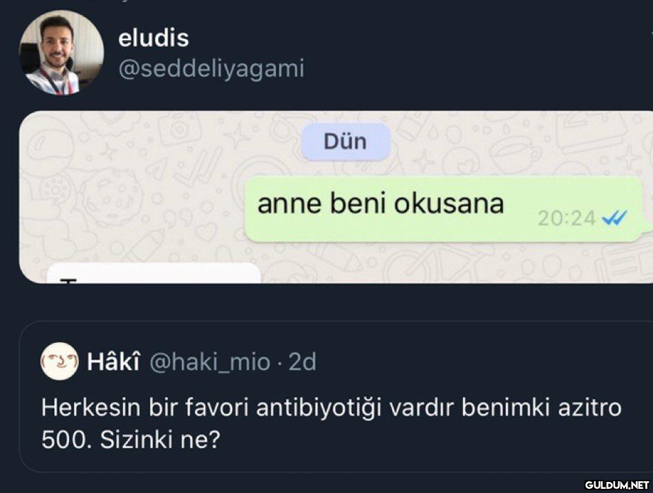 eludis @seddeliyagami Dün...