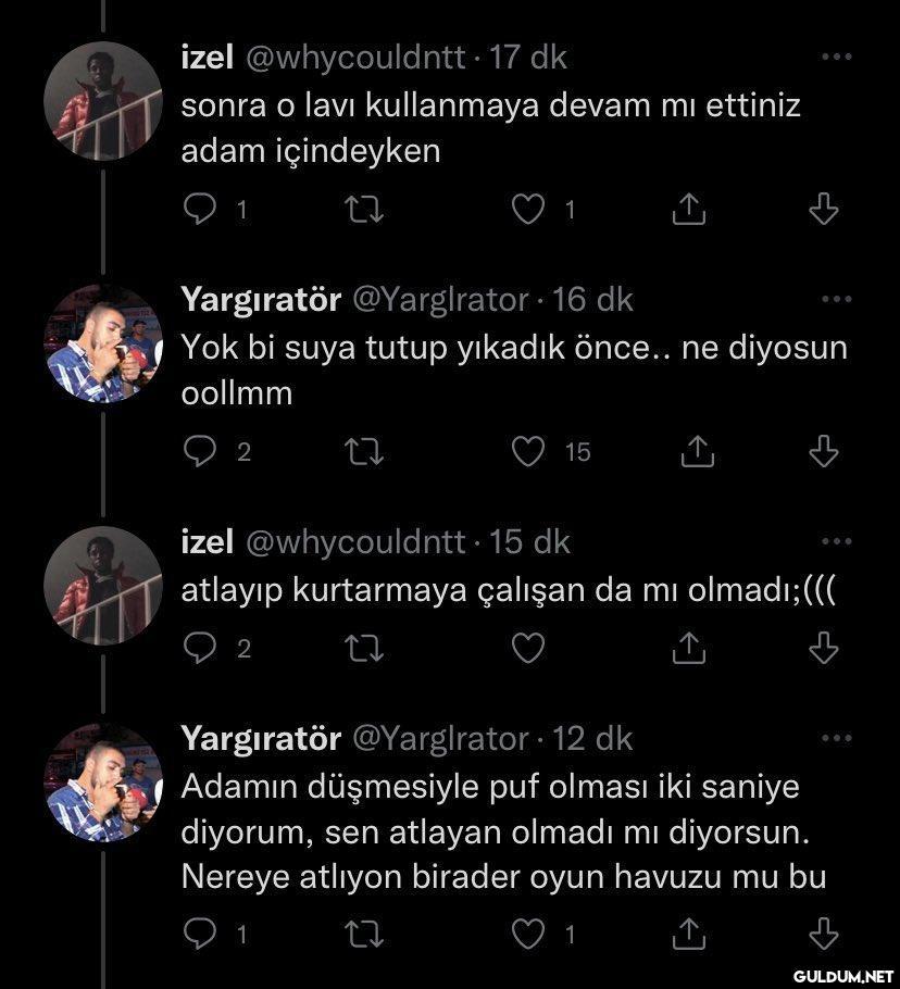 Uzun zamandır twitterda...