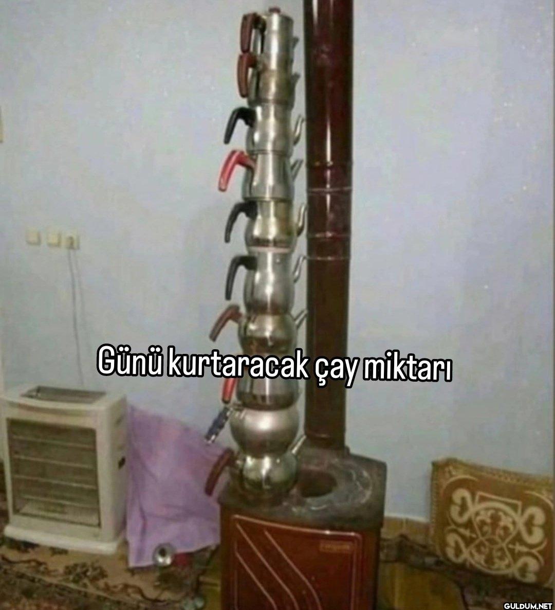 Günü kurtaracak çay miktarı