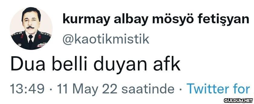 kurmay albay mösyö...