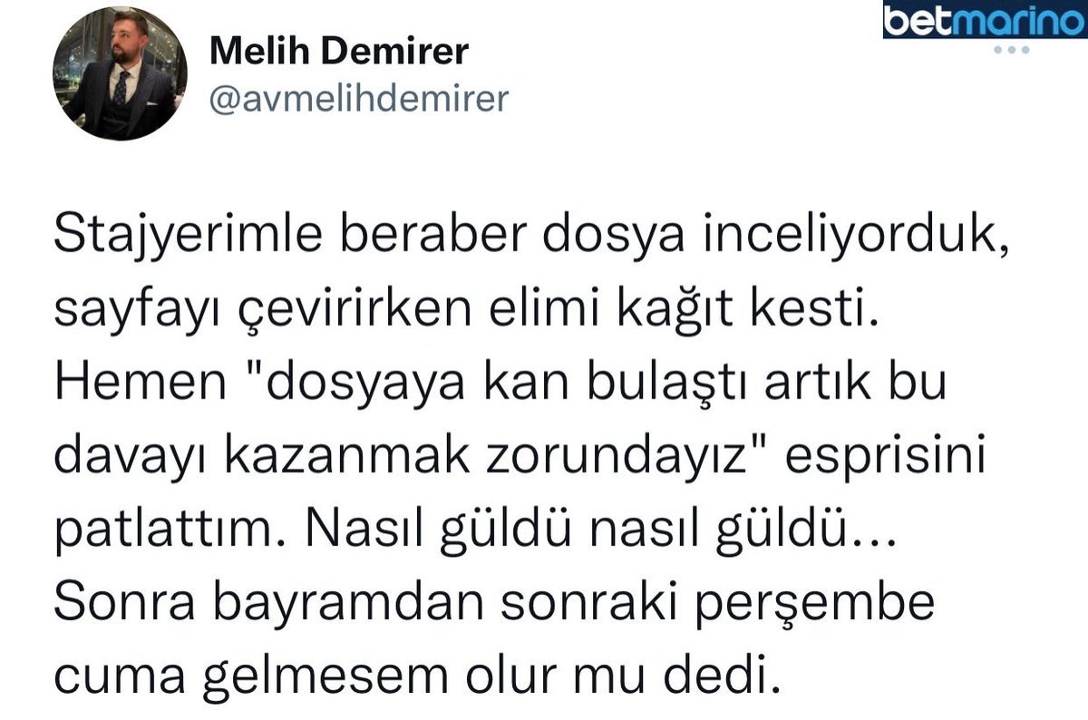 Melih Demirer ......